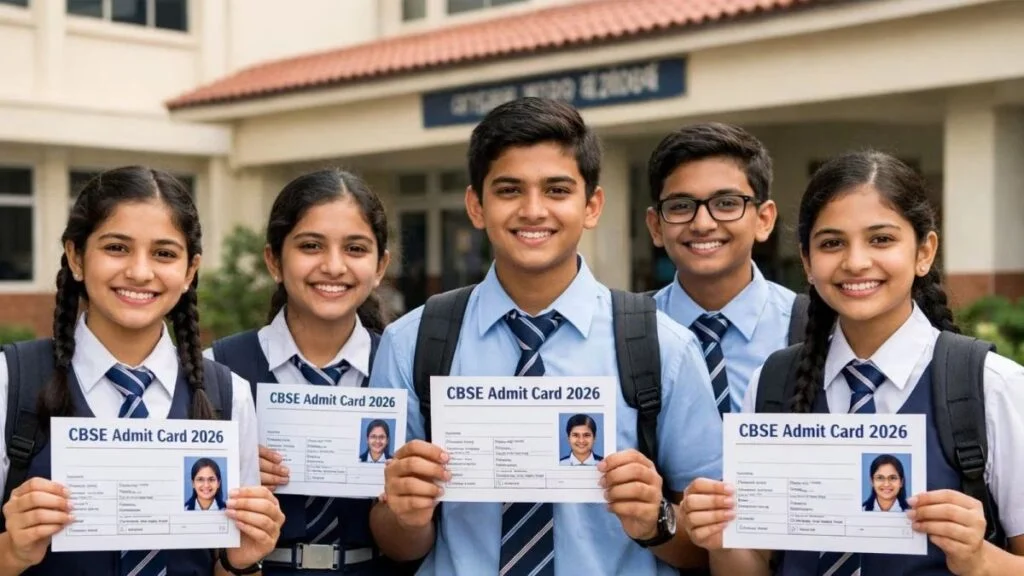 CBSE 2026: कक्षा 10वीं-12वीं बोर्ड परीक्षाओं के एडमिट कार्ड जारी, बिना इसके नहीं मिलेगी एंट्री